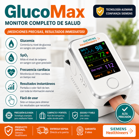 Monitor de glucemia sin pinchazos: rápido, sencillo y preciso